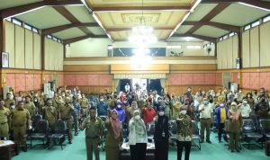 Pemerintah Kota Bekasi dan Bea Cukai Bekasi Adakan Sosialisasi Identifikasi Rokok Ilegal.