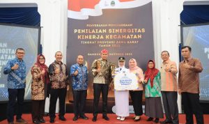 Kota Bekasi Juara Umum Sinergitas Kinerja tingkat Kecamatan se-Jabar.
