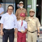 Bikin Bangga, Rafa Pelajar SD Bintara Jaya VII Boyong Emas Taekwondo