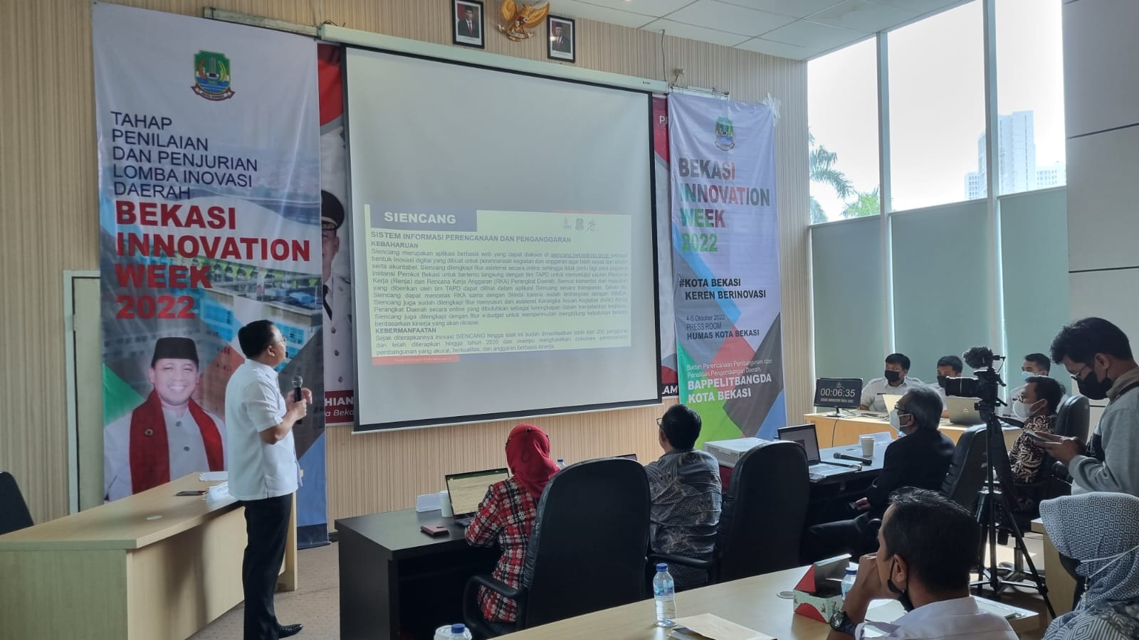 PEMKOT Bekasi Laksanakan Kegiatan Lomba Innovation Week 2022 