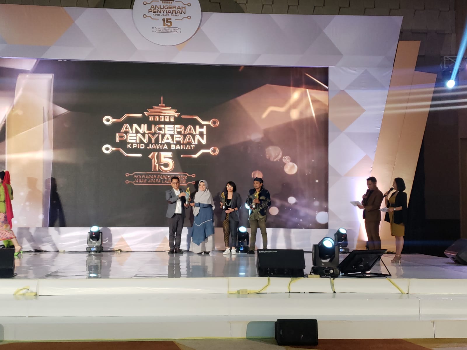 Pemkot Bekasi Hadiri Gelaran Anugerah KPID Jawa Barat Tahun 2022