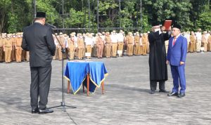 Plt. Wali Kota Bekasi Lantik Direktur PD Migas Kota Bekasi, Apung Widadi SE