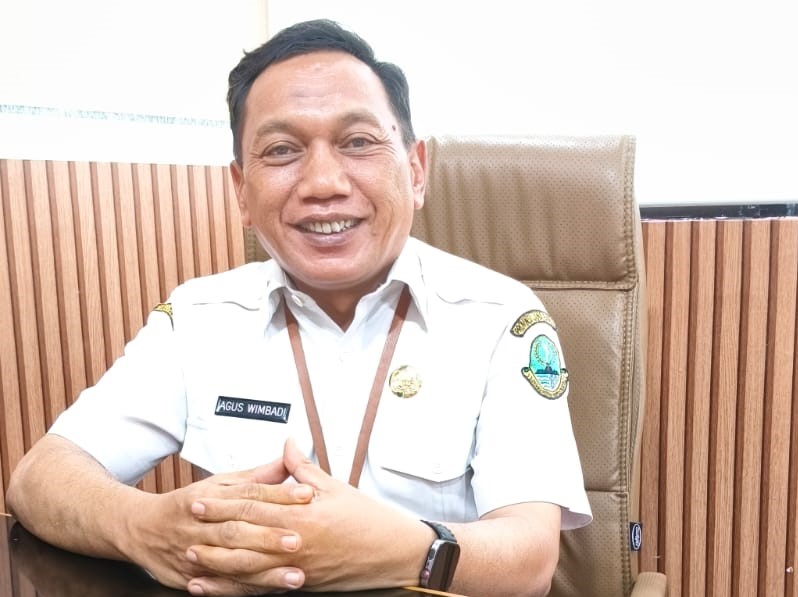Kepala SMKN 1 Cikarang Barat, Agus Wimbadi.